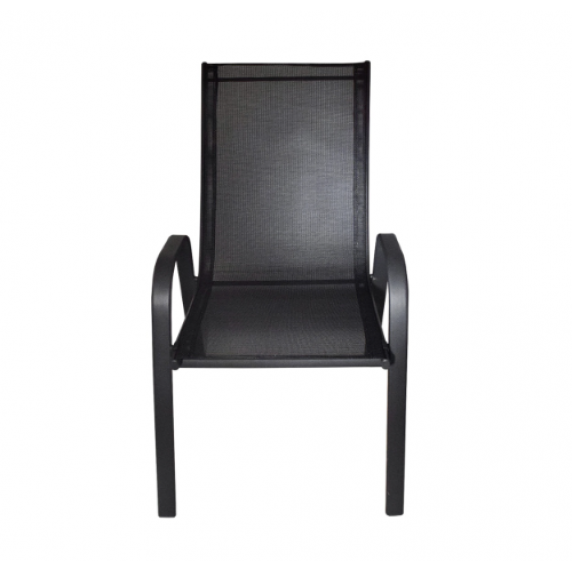 Kerti szék 4 darab Aga MR4400BC - fekete