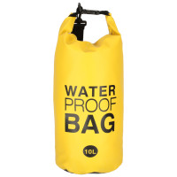 Vízálló táska 10 l Water proof bag - sárga 