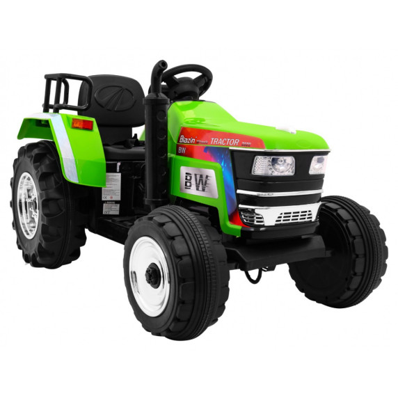 Elektromos négykerekű traktor Inlea4Fun Blazin BW - Zöld