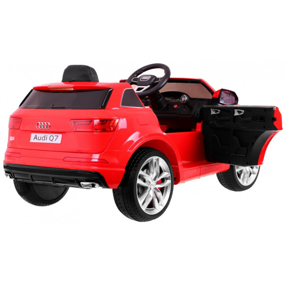 Elektromos kisautó Audi Q7 Quattro S-Line - Piros