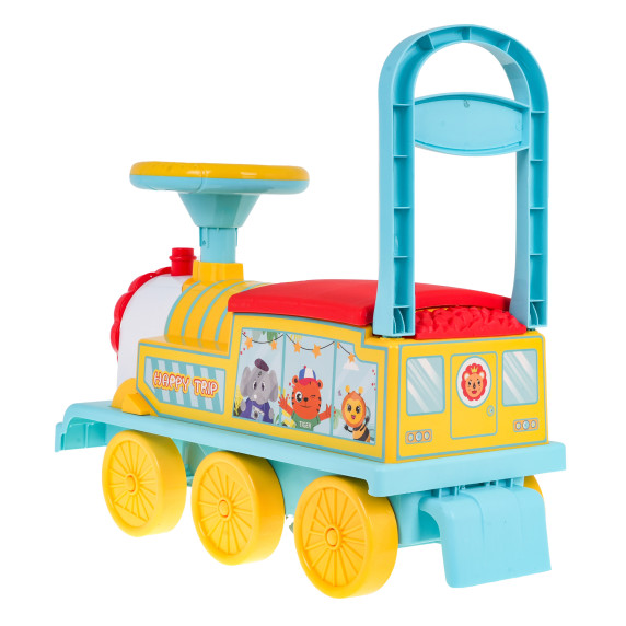 Elektromos mozdony gyerek jármű oroszlános Inlea4Fun DEARBONG Children´s train