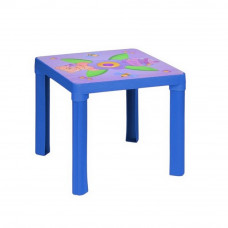 Műanyag kisasztal Inlea4Fun - Kék Előnézet