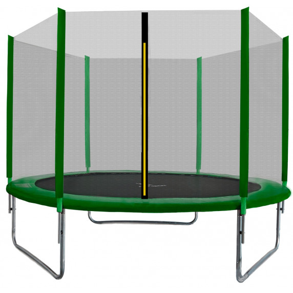 Trambulin külső védőhálóval 250 cm AGA SPORT TOP - Sötét zöld