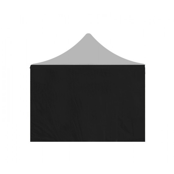 Oldalfal kerti sátorhoz AGA POP UP 3x4,5 m - Fekete