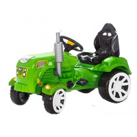 Pedálos traktor Inlea4Fun Big Farmer - Zöld 
