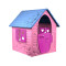 Kerti játszóház Inlea4Fun MY FIRST PLAYHOUSE 456 - világos rózsaszín/kék