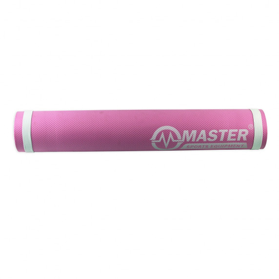 Jógamatrac 4 mm 173x60 cm MASTER Yoga EVA - rózsaszín