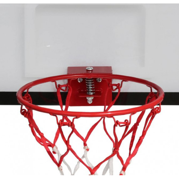 Kosárlabda palánk labdával és pumpával 45x30 cm MASTER