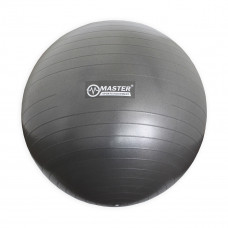 Gimnasztikai labda 65 cm MASTER Super Ball - szürke Előnézet