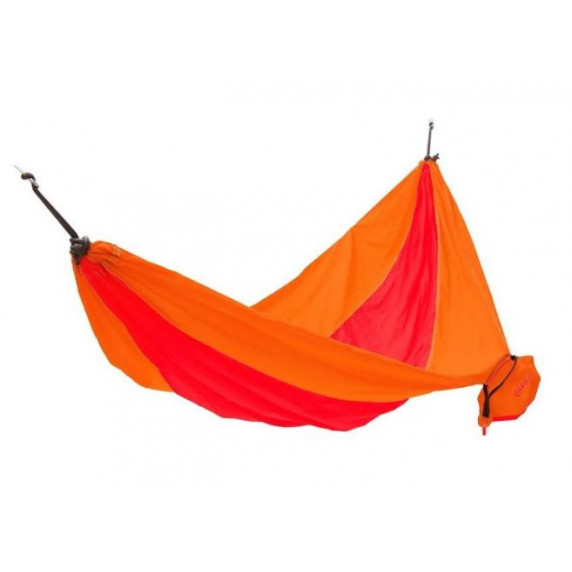 Függőágy KING CAMP Parachute 270x130 cm - piros/narancssárga
