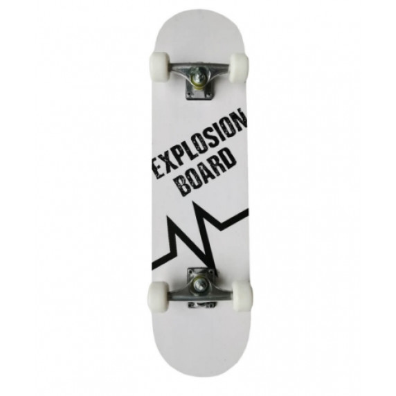 Gördeszka MASTER Explosion Board Skateboard - fehér