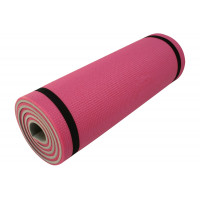 Jógamatrac, tornaszőnyeg AGA Yoga - rózsaszín 