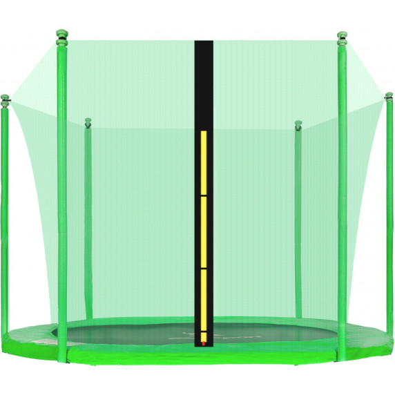 Belső védőháló 250 cm átmérőjű trambulinhoz 6 rudas AGA MR1508IN-6LG - Világos zöld