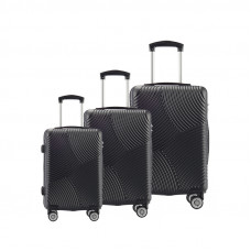 Bőrönd szett Aga Travel MR4654-Black - Fekete Előnézet