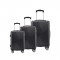 Bőrönd szett Aga Travel MR4654-Black - Fekete