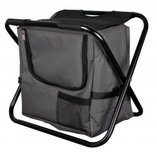 Összecsukható szék hűtőtáskával Linder Exclusive MC2512 - fekete/antracit Előnézet
