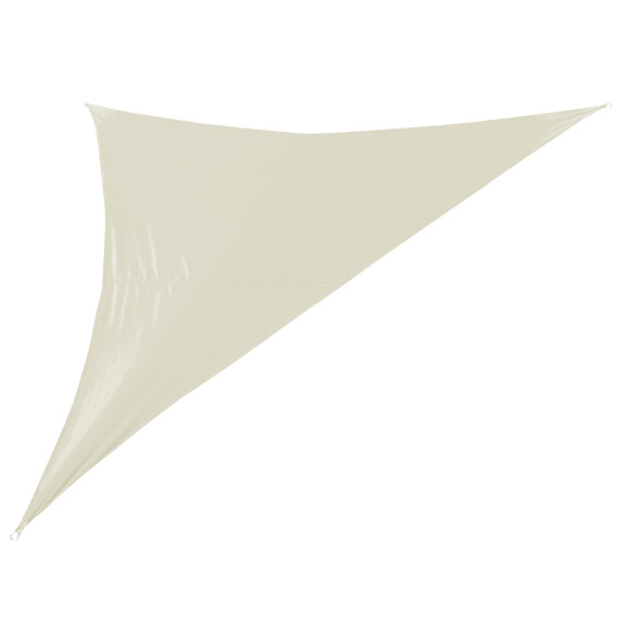Háromszög alakú árnyékoló, napvitorla Linder Exclusiv MC2017B 3 x 3 x 3 m - Bézs