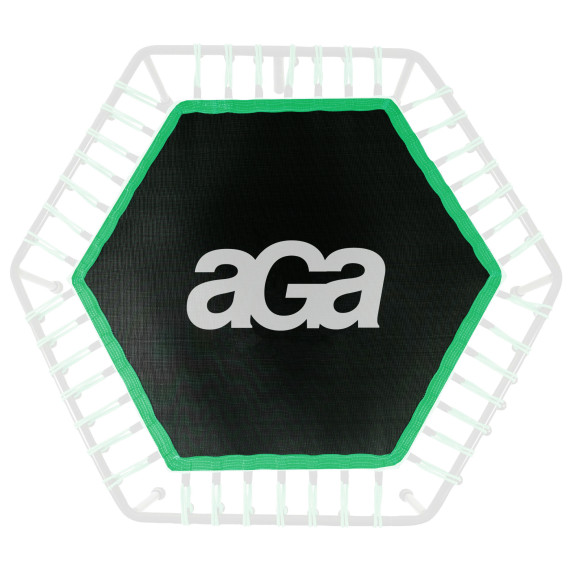 Ugrófelület 130 cm átmérőjű fitness trambulinhoz AGA - zöld