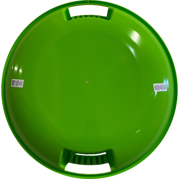 Tányér alakú hócsúszka, szánkó 60 cm AGA Snow plate - Zöld