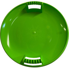 Tányér alakú hócsúszka, szánkó 60 cm AGA Snow plate - Zöld Előnézet