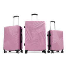 Bőrönd szett Aga Travel MR4654 Pink Előnézet
