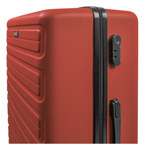 Bőrönd készlet AGA Travel MR4657-Red - Piros