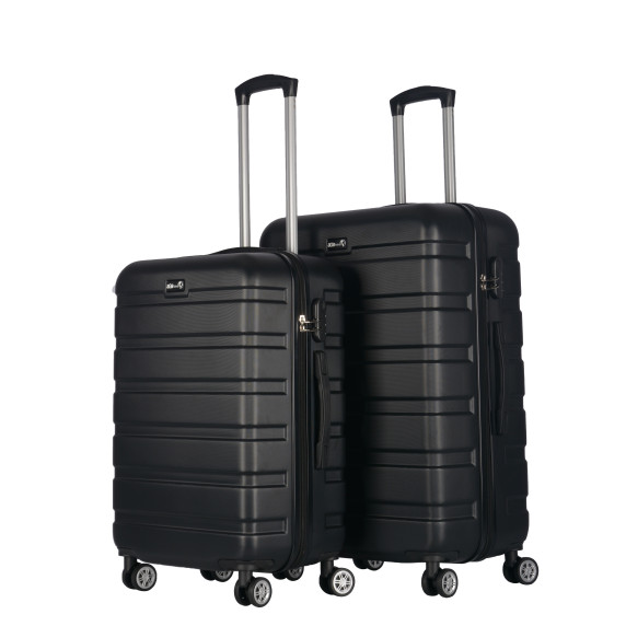 Bőrönd készlet AGA Travel MR4660-Black - Fekete