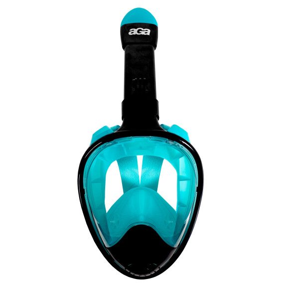Teljes arcos búvármaszk snorkeling L/XL AGA DS1113BL-GR - Fekete/kék