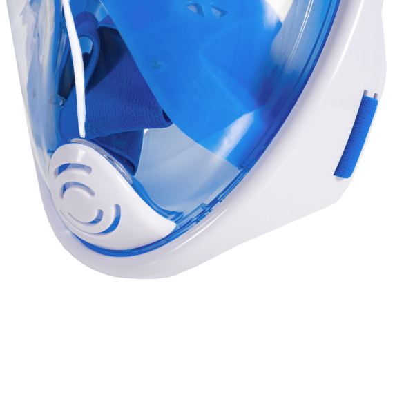 Teljes arcos búvármaszk Snorkeling DS1122WH-BLU  S/M - Fehér/Kék