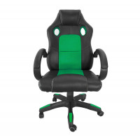 Irodai szék Aga Racing MR2070 - Fekete/zöld 