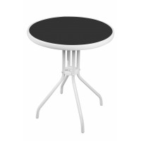 Kerti asztal Linder Exclusiv BISTRO MC330850WB 70 cm x Ø60 cm  