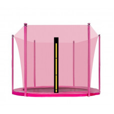 Belső védőháló 180 cm átmérőjű trambulinhoz 6 rudas AGA - Rózsaszín Előnézet
