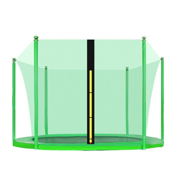 Belső védőháló 305 cm átmérőjű trambulinhoz 6 rudas AGA - Világos zöld