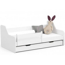 Gyerekágy ágyneműtartóval + matrac ACTIV 160 x 80 cm - fehér Előnézet