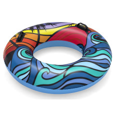 Felfújható úszógumi hullám mintázatú 91 cm BETSWAY 36350 - Kék Előnézet