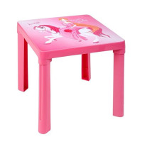 Műanyag kisasztal STAR PLUS - rózsaszín 