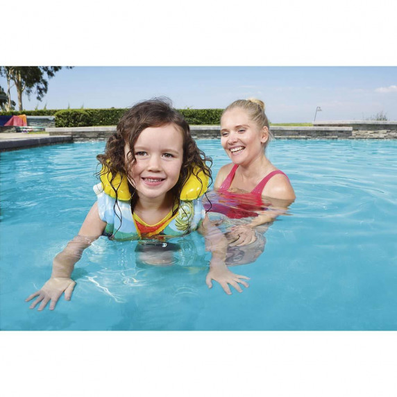 Felfújható úszómellény gyerekeknek Mickey Roadster BESTWAY 91030 51x46 cm