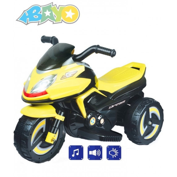 BAYO KICK elektromos gyerekmotor - Sárga