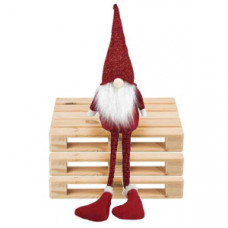 Karácsonyi manó figura 55 cm Inlea4Fun - Piros Előnézet