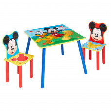Gyerekasztal székekkel - Mickey egeres színes Előnézet