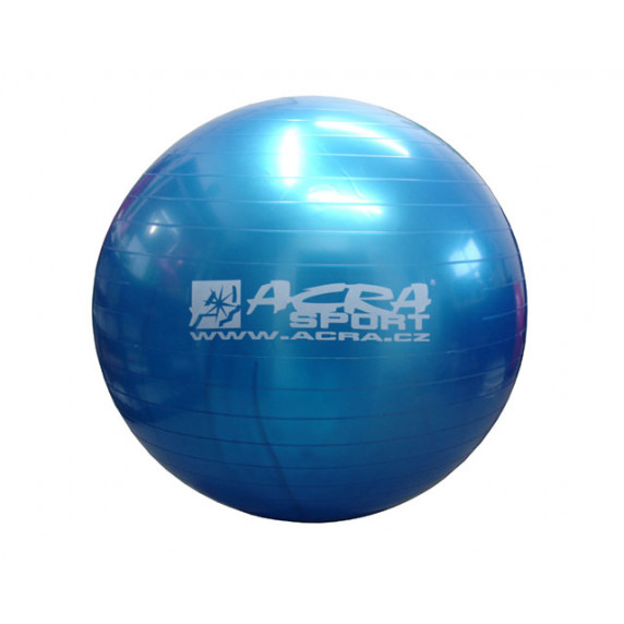 Gimnasztikai labda 55 cm ACRA - kék