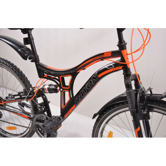 Kerékpár Adventure  26" - fekete/narancssárga