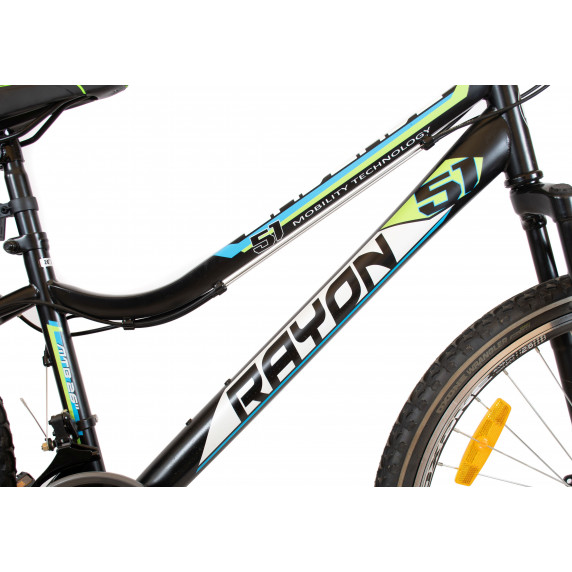 Férfi kerékpár RAYON CASCADE 26" - zöld/kék