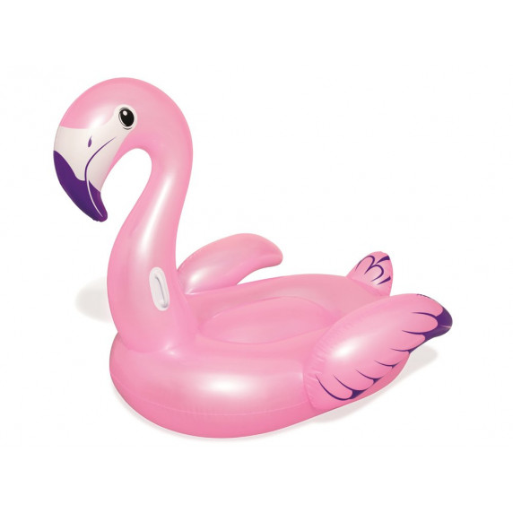 Felfújható flamingó lovagló matrac BESTWAY 127x127 cm