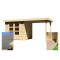 Fa kerti tároló ház kocsibeállóval  240 cm KARIBU ASKOLA 3 (14441) SET