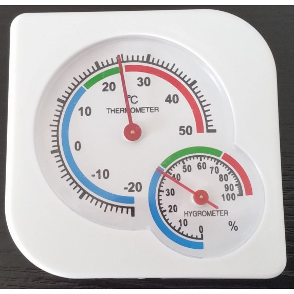 Analóg hőmérő és páratartalommérő 2az1-ben LANITPLAST