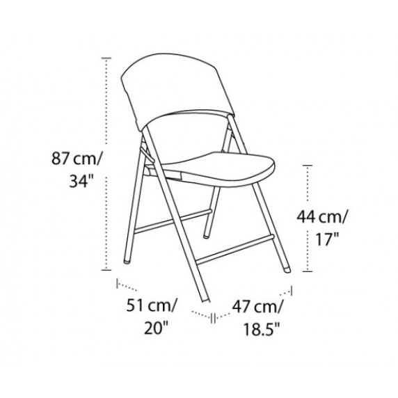 Összecsukható szék LIFETIME 2810