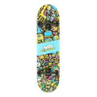 Gördeszka Skateboard NILS Extreme CR3108 Color Worms 2 