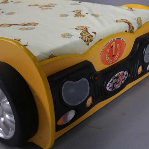 Gyerekágy Monza Mini Inlea4Fun  - Sárga