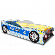 Gyerekágy Speedy Police - nagy - Kék Előnézet